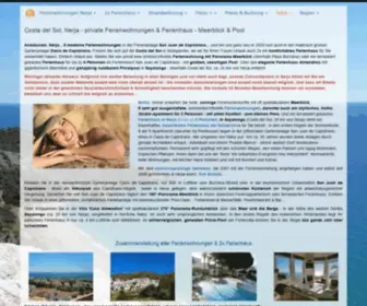 Viel-Meer-Urlaub.com(Capistrano & Ferienhaus privat mieten) Screenshot