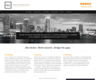 Vieleconsulting.com(Hire better. Work smarter. Bridge the gaps. Recruiting VCG) Screenshot