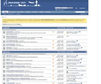 Vielfliegertreff.de(Reisen, Flüge, Hotels, Meilen & Punkte, Airlines, Hotels und mehr) Screenshot