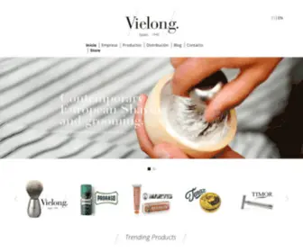 Vielong.com(Distribuidor de productos Proraso) Screenshot