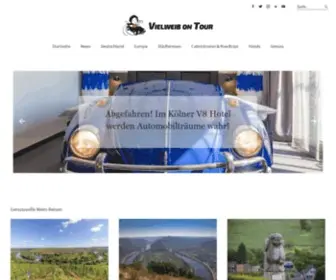 Vielweib.de(Reiseblog Vielweib on Tour) Screenshot