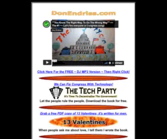 Viemo.com(Don Endriss music) Screenshot