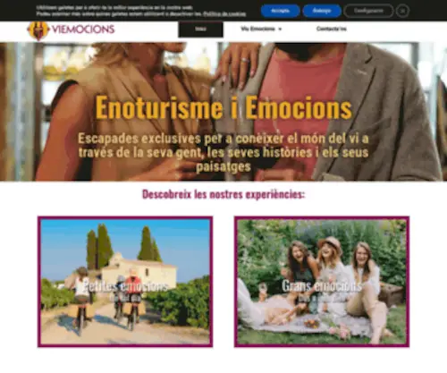 Viemocions.com(Home) Screenshot