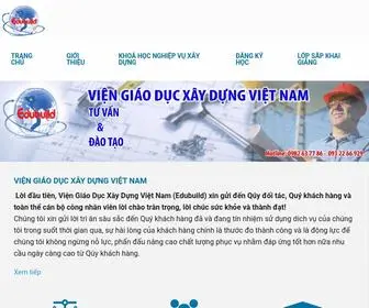 ViengiaoducXaydung.vn(Chứng chỉ xây dựng) Screenshot