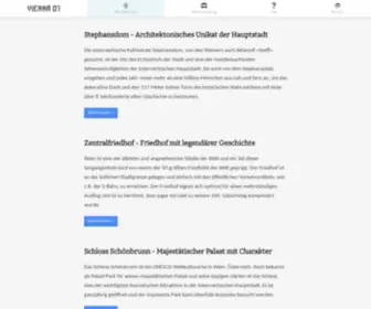 Vienna01.com(Das Wiener Onlinemagazin) Screenshot