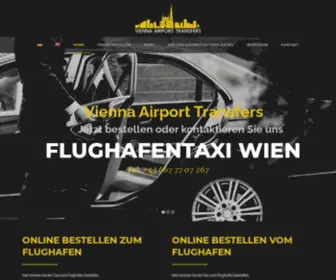 Viennaairporttransfers.at(Flughafentaxi Wien) Screenshot