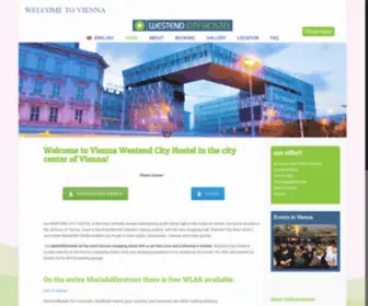 Viennacityhostel.at(WESTEND CITY HOSTEL) Screenshot