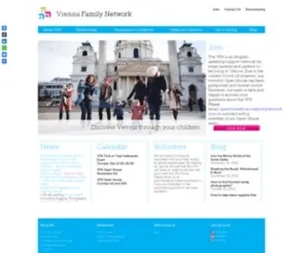 Viennafamilynetwork.com(The Vienna Family Network) Screenshot