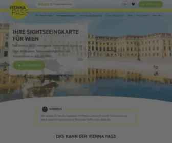 Viennapass.de(Vienna pass) Screenshot