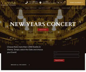 Viennapremiumtickets.com(Vienna Concert Tickets) Screenshot