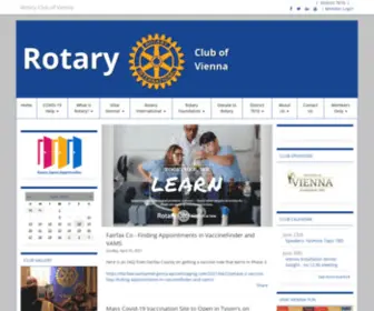 Viennarotary.org(Rotary Club of Vienna) Screenshot