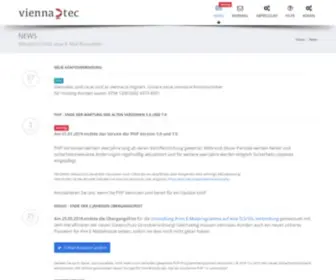 Viennatec.com(Eigene) Screenshot