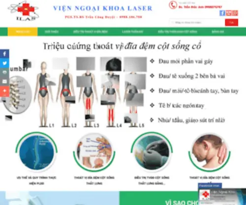 Vienngoaikhoalaser.vn(Viện ngoại khoa laser) Screenshot