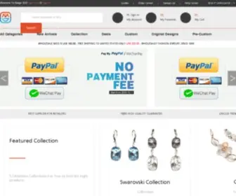 Viennois-Online.com(Wholesale Fashion Jewelry) Screenshot