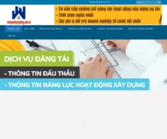 Vienquanlyxaydung.edu.vn(Viện QLXD) Screenshot