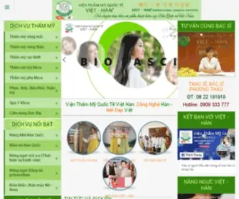 Vienthammyviethan.com(Viện Thẩm Mỹ Quốc Tế Việt Hàn) Screenshot