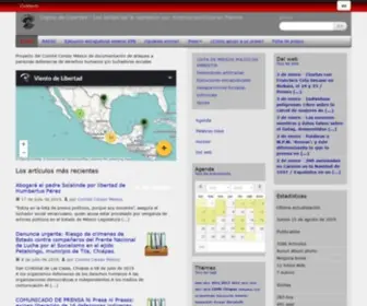 Vientodelibertad.org(Apóyanos) Screenshot