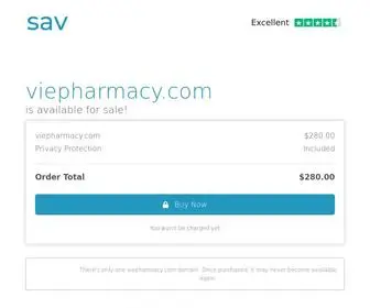 Viepharmacy.com(The premium domain name) Screenshot