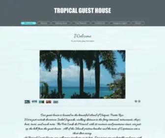 Viequestropicalguesthouse.com(Our 15 room guest house) Screenshot