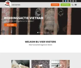 Vier-Voeters.nl(VIER VOETERS) Screenshot