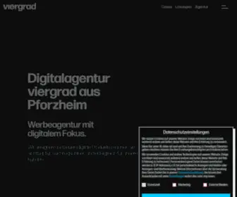 Viergrad.digital(Digitalagentur & Werbeagentur Pforzheim) Screenshot