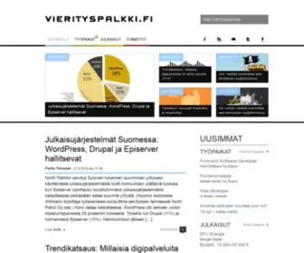 Vierityspalkki.fi(Blogi) Screenshot