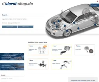 Vierol-Shop.de(Parts) Screenshot