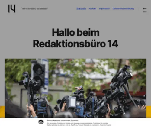 Vierzehn.com(Redaktionsbüro) Screenshot