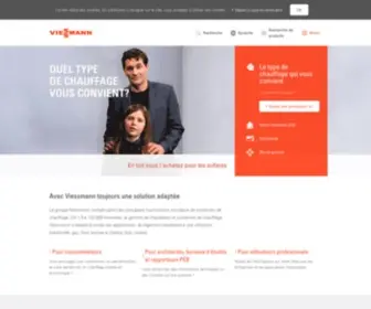 Viessmann.lu(Découvrez la gamme complète de solutions de chauffage Viessmann) Screenshot