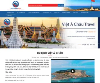 Vietachautravel.com.vn(Việt Á Châu Travel) Screenshot