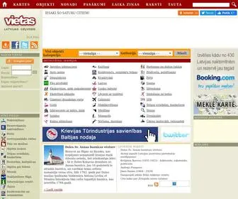 Vietas.lv(Latvijas ce) Screenshot