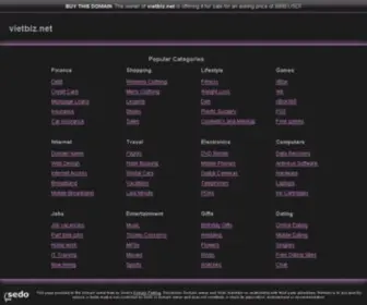 Vietbiz.net(Doanh nghiep) Screenshot
