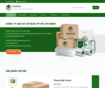 Vietbox.vn(Công Ty SX Và Thương Mại Vietbox) Screenshot