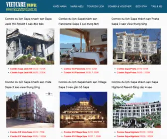 Vietcaretravel.com.vn(Viet Care Travel) Screenshot