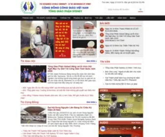 Vietcatholicsydney.net(vietcatholicsydney) Screenshot