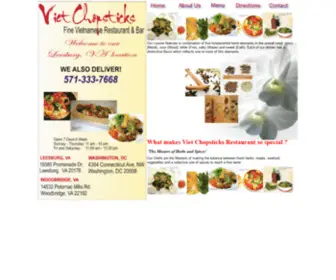 Vietchopsticksrestaurant.com(Vietchopsticksrestaurant) Screenshot