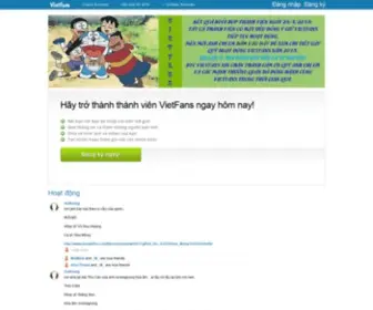 Vietfans.com(Viet) Screenshot