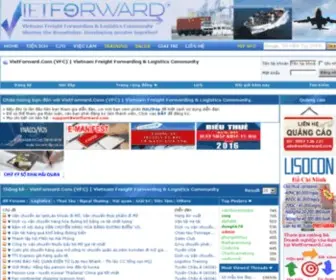 Vietforward.com(Cộng Đồng Giao nhận) Screenshot