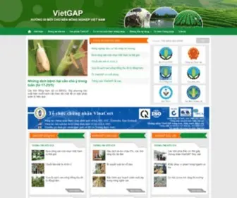 Vietgap.com(VietGAP trồng trọt) Screenshot