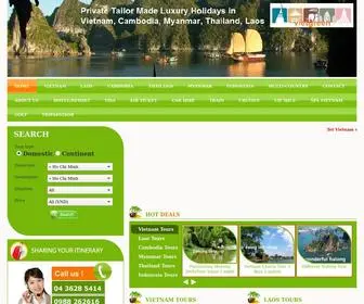 Vietgreentravel.com(Viet Green Travel) Screenshot