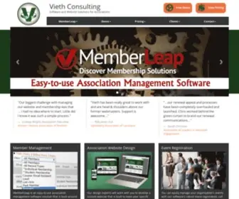 Viethconsulting.com(Association Website Design) Screenshot