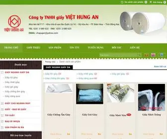 Viethunganpaper.com(Trang vàng) Screenshot