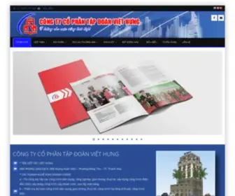 Viethunggroup.com.vn(Công Ty Cổ Phần Tập đoàn Việt Hưng) Screenshot