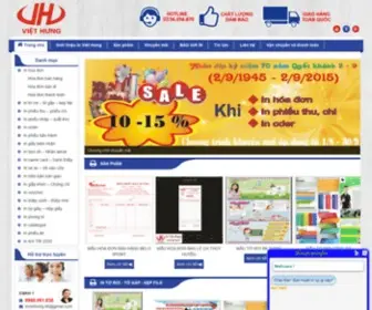 Viethungprinting.com(Công) Screenshot