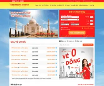 Vietjetairs.com.vn(đặt vé online) Screenshot