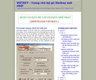Vietkey.com.vn(Trang chủ) Screenshot