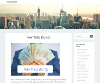 Vietkongloan.com(vietkongloan) Screenshot