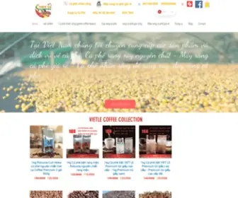 Vietlecoffee.com(VIETLE COFFEE) Screenshot