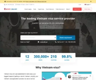 Vietnam-Visa.com(#1 Trusted Vietnam Visa) Screenshot