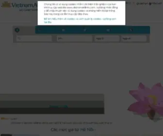 Vietnamairlines.com.vn(Be a member of SkyTeam global alliance) Screenshot